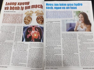 NƯỚC ION KIỀM GIÀU HYDRO SẠCH, NGON VÀ AN TOÀN? - BÁO SK & ĐS